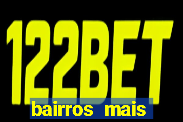 bairros mais perigosos de bh